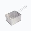 Deep Fry Basket Stainless Steel Frying Basket with Removable Handle Rectangular French Fries Basket for Snack Bars, Restaurants, Coffee Shops Kitchen Cooking Tools (Size : C) view 1