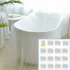 15PCS Disposable Bathtub Cover Liner, ANTFEES Large Bathtub Lining Plastic Bag Cover for Salon, Household and Hotel Bath Tubs (102" x47") view 1