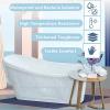 15PCS Disposable Bathtub Cover Liner, ANTFEES Large Bathtub Lining Plastic Bag Cover for Salon, Household and Hotel Bath Tubs (102" x47") view 4