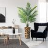 Artificial Tree in Contemporary Planter, Fake Areca Tropical Palm Silk Tree for Indoor and Outdoor Home Decoration - 66" Overall Tall (Plant Pot Plus Tree) view 1
