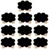 10pcs Chalkboards Signs with Easel Stand Mini Chalkboards Place Card Sign for Wedding Message Party Supply view 2