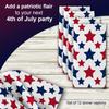 Fabric Textile Products, Inc. American Stars Red & Blue Signature Napkins (Set of 12) - Polyester Reusable Cloth Napkins 4th July & Patriotic Parties - Soft & Durable Napkins Mitered Corners (1818) view 2