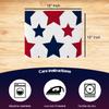 Fabric Textile Products, Inc. American Stars Red & Blue Signature Napkins (Set of 12) - Polyester Reusable Cloth Napkins 4th July & Patriotic Parties - Soft & Durable Napkins Mitered Corners (1818) view 3