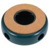 1pc Ceramic Teapot Warmer Hollow Design Multi-Functional Heating Tool for Tea Coffee and Food Elegant Desktop Decoration Green view 1