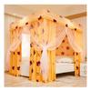 ZYYWX Bed Canopy Luxury Princess Bed Canopy, Double Layer Bed Curtain Mosquito Net with Bracket, Shading and Dustproof (Color : A6, Size : 150x200x200cm) view 1