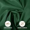 Ascoza 2pack 120 Inch Hunter Round Tablecloth in Washable Polyester Fabric for Wedding/Banquet/Restaurant/Parties view 3