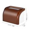 Tissue Box Holder, Napkin Holder Roll Paper Holder Paper Towel Box Wall Hanging Paper Towel Box Paper Towel Rack Kitchen Bathroom Dual-use Paper Towel Rack Storage BoxRoll Paper Holder Paper Towel Box view 2