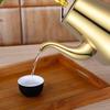 1. 5L Stainless Steel, Tea Kettle With Filter Water Pot Tea Maker for Home Restaurant (Golden) view 4