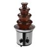 4-tier Electric Chocolate Fondue Fountain Machine for Parties, Stainless Steel Chocolate Melting Machine for Chocolate, Candy, Butter & Cheese 170W 110V,Up to 60 Ounces Chocolate view 1