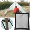 Hilitand Hot Tent Stove Jack Fireproof Ring Highly FlameRetardant Firewood for Firewood Stove Tents view 4