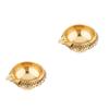 Frienemy Presents Handmade Pure Brass Kuber Diya Puja Brass Oil Lamp Set of 4 Kuber Diya (1.5 Inch) #Frienemy-569 view 4