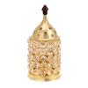 Frienemy Presents Handicraft Akhand Diya Crystal Brass Dia Oil Lantern Tealight Holder (Big- 12 Cm, Straight, Golden) #Frienemy-437 view 3