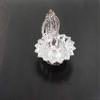 Frienemy Presents Silver-Plated Lakshmi Diya (Silver) #Frienemy-452 view 2