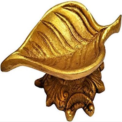 Frienemy Presents Puja Diya Traditional Brass Pooja Deepak/Oil Lamp/Table Diaa #Frienemy-086