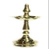 Frienemy Presents Brass Fancy Natural Kerala Samay Oil Lamp (Golden, Height 10-Inch) -Set of 2 Pieces #Frienemy-638 view 2