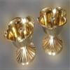 Frienemy Presents Original Brass,S Rose Model Traditional Diya,Deepam,Deep Set of 2 Pcs Dimention 666 Cms #Frienemy-619 view 3