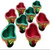 Frienemy Presents Large Earthen Clay Diya Sets/Oil Lamps for Diwali Puja & Home Decoration, Multi Colour (8 Pcs) #Frienemy-809 view 1