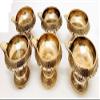 Frienemy Presents Handcrafted Solid Brass Diya .Diameter Size 2.7 Inch .Beautiful Design Brass Pooja Deepak .Indian Pooja Oil Diya .Brass Pooja Lamp.Diwali Gifts .Set #Frienemy-141 view 3