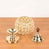 Frienemy Presents Handicraft Akhand Diya Crystal Brass Dia Oil Lantern Tealight Holder (Big- 18 Cm, Golden) #Frienemy-402 view 3