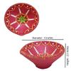 Frienemy Presents Earthen Clay Large Akhand Diya with Set of 9 Designer Diyas for Diwali Puja & Home Decoration, Multi Colour (Set of 10) #Frienemy-328 view 2