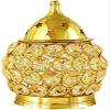 Frienemy Presents Akhand Diya Decorative Brass Oval Shaped Crystal Oil Lamp Tea Light Holder Lantern #Frienemy-027 view 1
