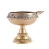 Frienemy Presents Brass Diya (3 X 1.5 X 2.5 Inch, Gold) #Frienemy-754 view 3