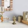 Frienemy Presents Lotus Engraved Buddha Over Elephant Candle Brass Oil Lamp Diya #Frienemy-697 view 1