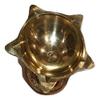 Frienemy Presents Brass Diya Oil Lamp/Pital Jyot Diva/Pooja Deepak/Table Diaa - Unique Design, Home Decorative Oil Lamp for Puja, Office Decor, Diwali Decoration, Frienemy-358 view 4