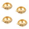 Frienemy Presents Handmade Pure Brass Kuber Diya Puja Brass Oil Lamp Set of 6 Kuber Diya (1.5 Inch) #Frienemy-705 view 4