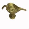 Frienemy Presents Golden Brass Leaf Shape Diya Dia Oil Lamp and Agarbatti Stand for Puja Decoration Lightning #Frienemy-593 view 2