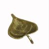Frienemy Presents Golden Brass Leaf Shape Diya Dia Oil Lamp and Agarbatti Stand for Puja Decoration Lightning #Frienemy-593 view 4
