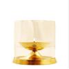 Frienemy Presents Brass Akhand Jyot Diya with Molded Glass & Stand, Oil Puja Lamp, Home Temple Decor, Diwali Gift Item, 10.9'' Cm #Frienemy-865 view 2