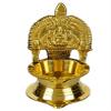 Frienemy Presents Brass Kamakshi Oil Diya (Gold_1.1 Inch X 2.7 Inch X 4.3 Inch) #Frienemy-785 view 4