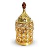 Frienemy Presents Collection Brass Akhand Jyot Diya with Decorative Crystals Oil Lamp Lantern for Diwali, Puja and Festival Decoration(Size: 19X8X8 Cm) #Frienemy-020 view 1