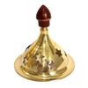 Frienemy Presents Collection Brass Akhand Jyot Diya with Decorative Crystals Oil Lamp Lantern for Diwali, Puja and Festival Decoration(Size: 19X8X8 Cm) #Frienemy-020 view 2