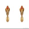 Frienemy Presents Brass Rose Diya/Traditional Pooja Oil Lamp for Home Temple Pooja Purpose; Piece of Two (Size : 6.2 * 6.7 Inches) (Medium) #Frienemy-690 view 4
