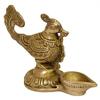 Frienemy Presents Brass Bird Design Diya | Deepak | Oil Lamp in Glossy Antique Finish #Frienemy-680 view 2