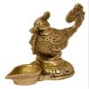 Frienemy Presents Brass Bird Design Diya | Deepak | Oil Lamp in Glossy Antique Finish #Frienemy-680 view 3