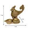 Frienemy Presents Brass Bird Design Diya | Deepak | Oil Lamp in Glossy Antique Finish #Frienemy-680 view 4