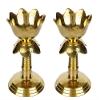 Frienemy Presents Decorative Oxidised Gold Finished Kamal Diya Stand (11 Cm Height) - Pack of 2#Frienemy-857 view 1