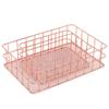 2 Pack Iron Storage Basket Organizer, Classic Tabletop Wire Banana Fruit Basket Bowl, Vegetable Countertop Storage Holder, Metal Hanging Storage Bin for Home Office Kitchen Bathroom view 4