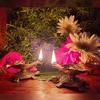 Frienemy Presents Indian Diwali Oil Lamp Pooja Diya Brass Light Puja Decorations Mandir Decoration Items Handmade Table Home Backdrop Decor Lamps Made in Decorative #Frienemy-727 view 2