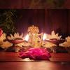 Frienemy Presents Indian Diwali Oil Lamp Pooja Diya Brass Light Puja Decorations Mandir Decoration Items Handmade Table Home Backdrop Decor Lamps Made in Decorative #Frienemy-727 view 4