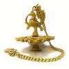 Frienemy Presents Brass Hanging Chain Peacock Diya (Gold_4.7 Inch X 4.7 Inch X 18.8 Inch) #Frienemy-359 view 2