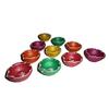 Frienemy Presents Sky Trends Handmade Diye || Diwali Decorative Item, Diwali Gift Set, Best Diwali Gift for Home Decorative Handmade Diyas Pink, Yellow, Red, Green, Frienemy-612 view 4