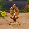 Frienemy Presents Ganesha Diya Oil Lamp - Hand Craved Diya for Puja Diwali Home Temple Articles Decoration Gifts (Size 4.5 X 2.5 Inches) #Frienemy-707 view 1