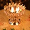 Frienemy Presents Brass Bowl Crystal Diya Round Shape Kamal Deep Akhand Jyoti Oil Lamp for Puja and Home Dcor (Small)(Pack of 4) #Frienemy-828 view 2