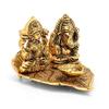 Frienemy Presents Lakshmi Ganesh Idol Diya Oil Lamp Deepak Metal Lakshmi Ganesha Showpiece Statue Traditional Diya for Diwali Puja Diwali Home Decoration Items Gift #Frienemy-791 view 4