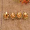 Frienemy Presents Metal Diya (Gold) #Frienemy-758 view 3