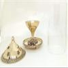 Frienemy Presents Akhand Diya with Tortoise Base (Medium, Brass) for Good Luck #Frienemy-237 view 2